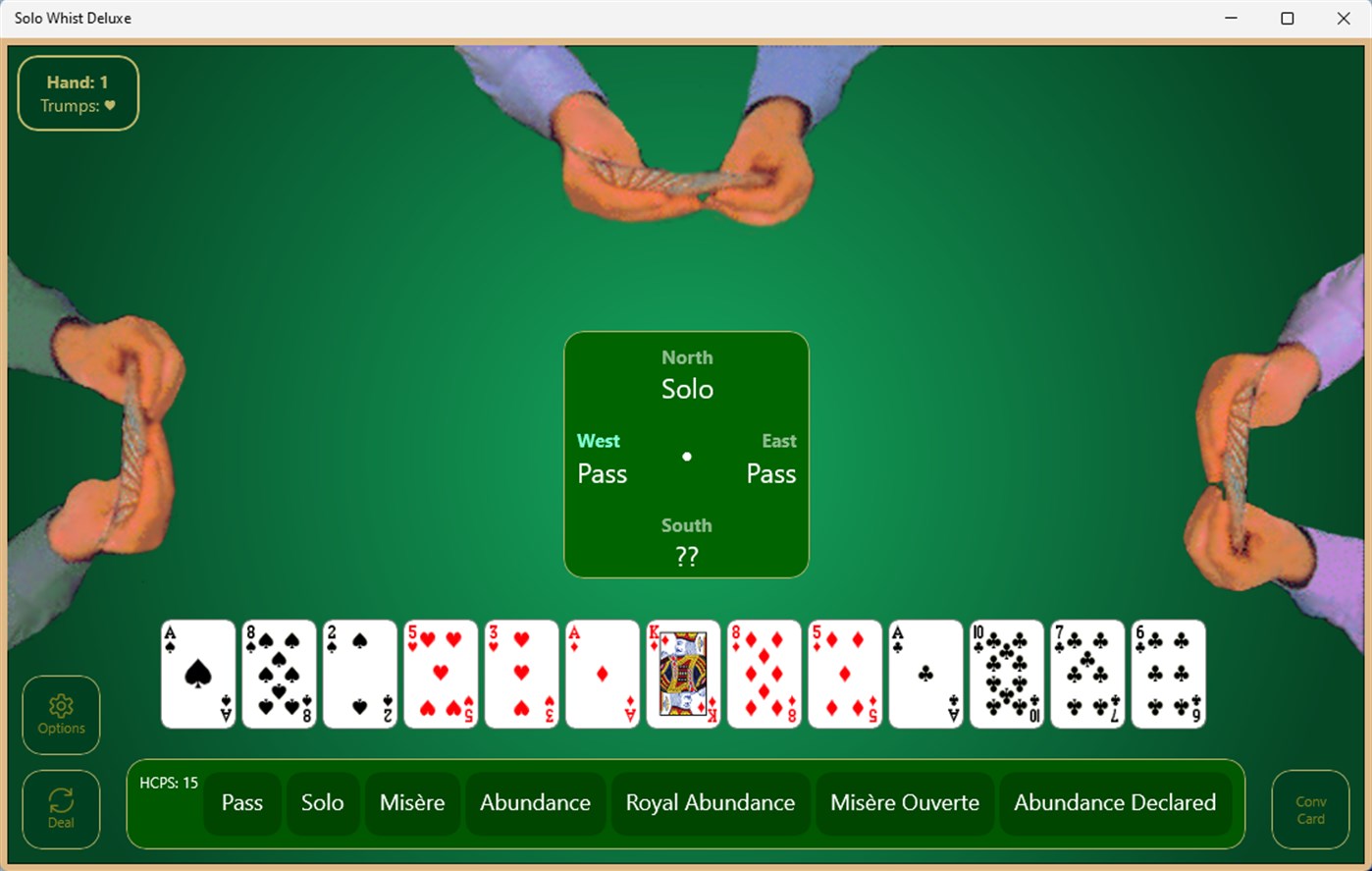 Windows 10 Solo Whist Deluxe full